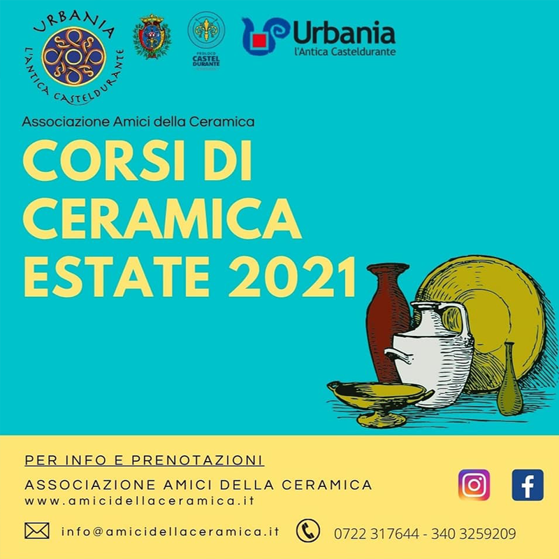 corsi di ceramica estate
